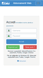Mobile Screenshot of abbonamenti.aptgorizia.it