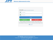 Tablet Screenshot of abbonamenti.aptgorizia.it